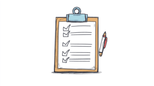 Checklist illustration